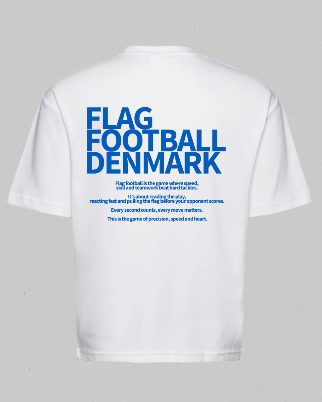 Flag Football Denmark - Backprint t-shirt (300kr)