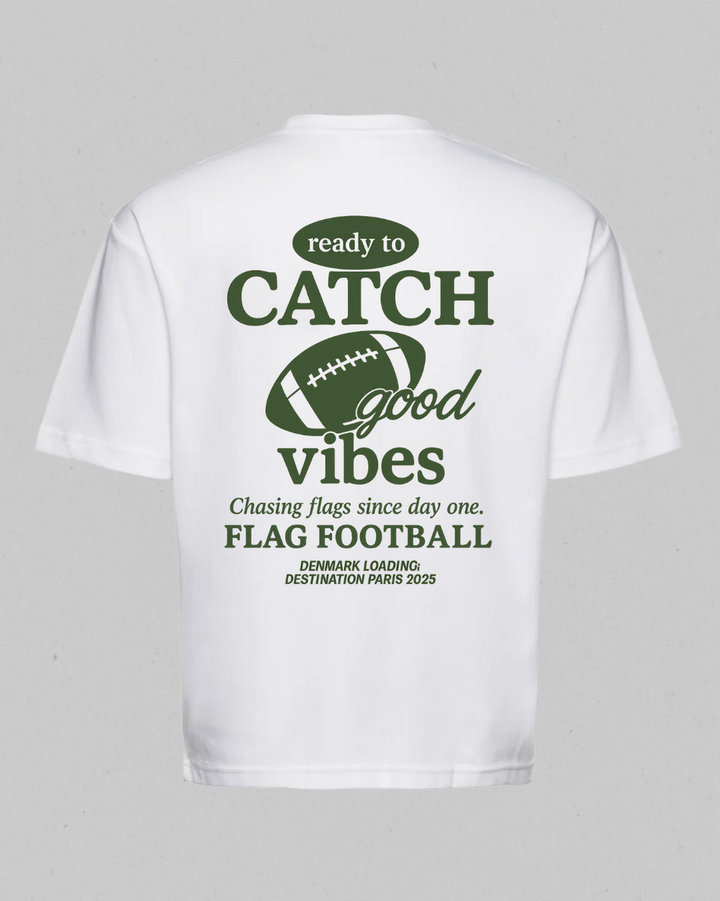 Ready to Catch - Backprint t-shirt (300kr)