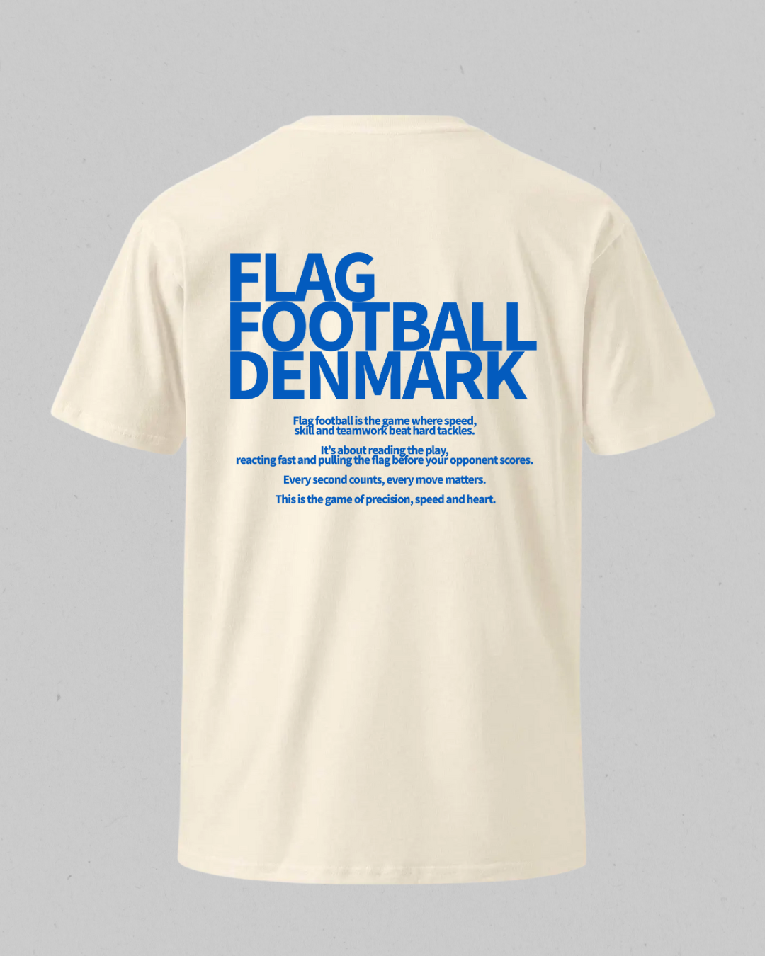 Flag Football Denmark - Backprint t-shirt (300kr)